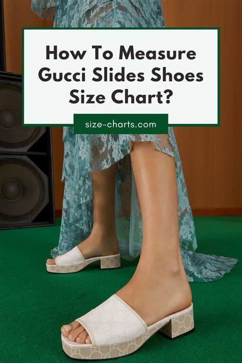 how to measure Gucci slide